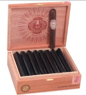 illusione original documents maduro gordo open box of cigars with cigars