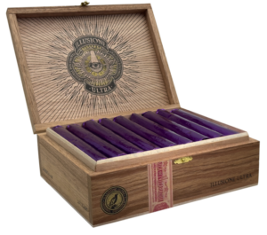 illusione original documents ultra gordo open box of cigars with cigars