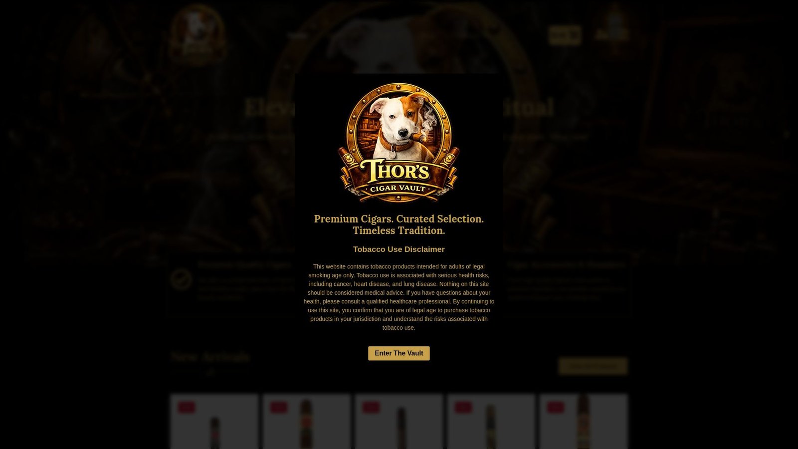 Thor's Cigar Vault