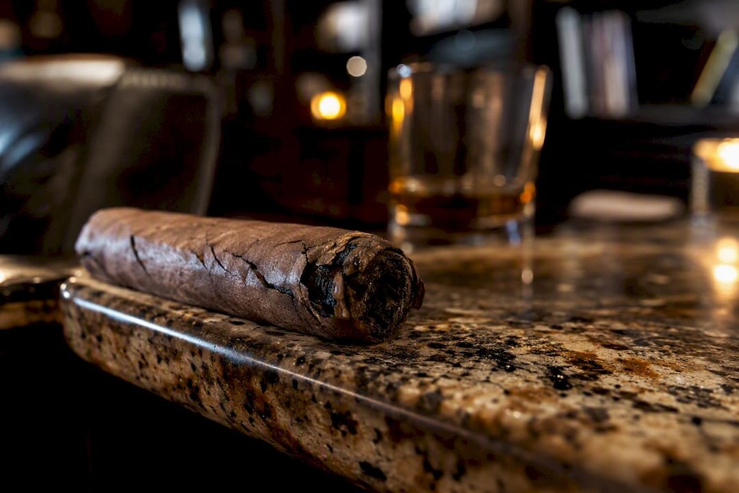 Split wrapper on over-humidified cigar