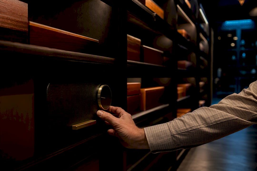 Anonymous collectible cigar boxes in archive